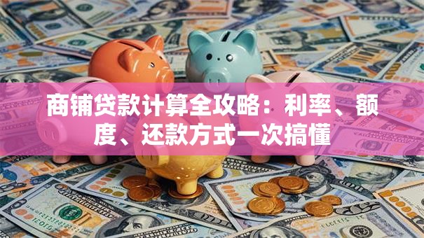 商铺贷款计算全攻略：利率、额度、还款方式一次搞懂