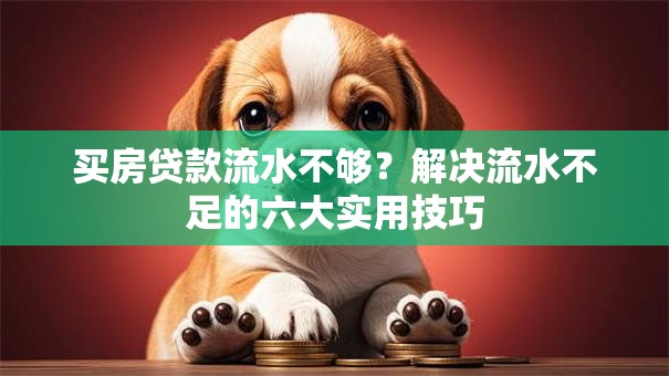 买房贷款流水不够？解决流水不足的六大实用技巧
