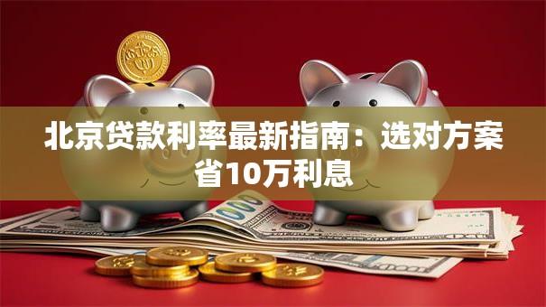 北京贷款利率最新指南：选对方案省10万利息