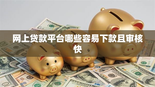 网上贷款平台哪些容易下款且审核快