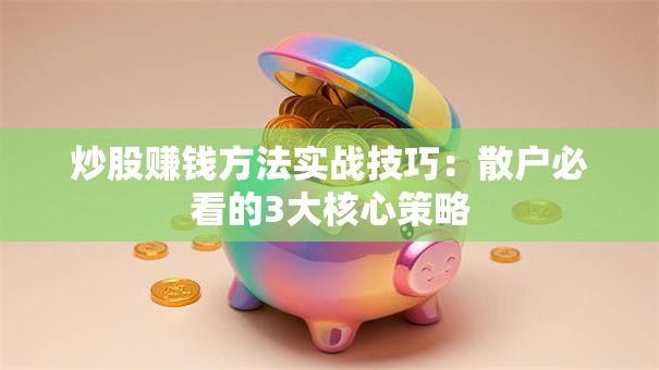 炒股赚钱方法实战技巧：散户必看的3大核心策略
