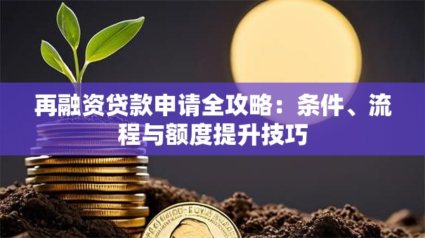 再融资贷款申请全攻略：条件、流程与额度提升技巧