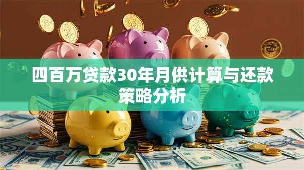 四百万贷款30年月供计算与还款策略分析
