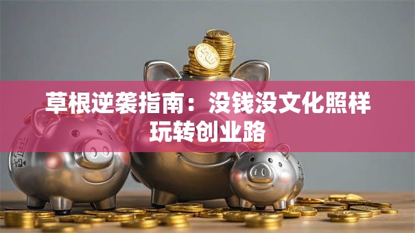 草根逆袭指南：没钱没文化照样玩转创业路