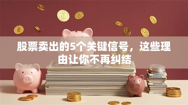 股票卖出的5个关键信号，这些理由让你不再纠结