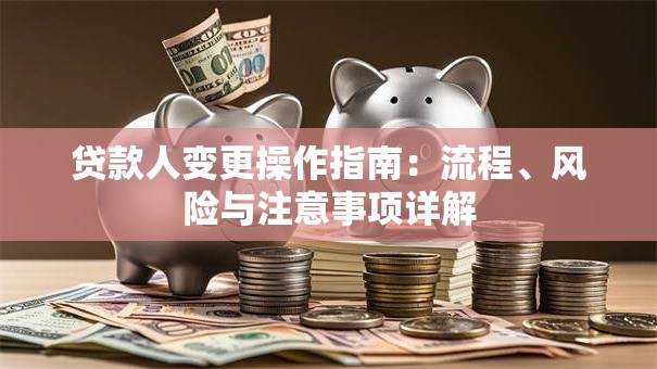 贷款人变更操作指南：流程、风险与注意事项详解