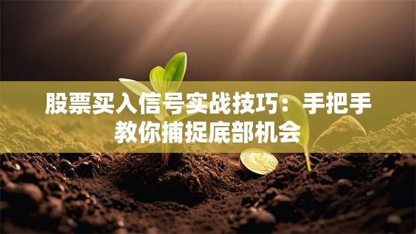股票买入信号实战技巧：手把手教你捕捉底部机会