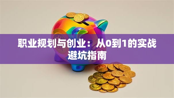 职业规划与创业：从0到1的实战避坑指南