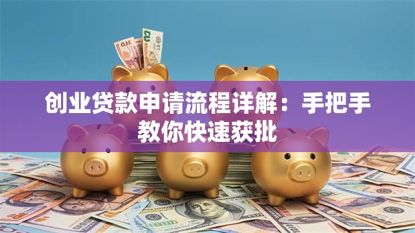 创业贷款申请流程详解：手把手教你快速获批