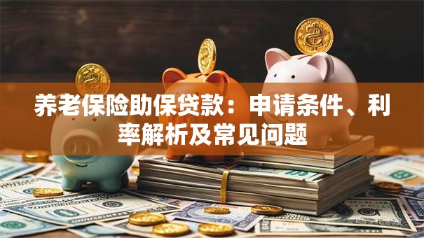 养老保险助保贷款：申请条件、利率解析及常见问题