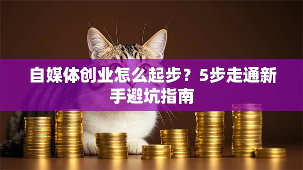 自媒体创业怎么起步？5步走通新手避坑指南