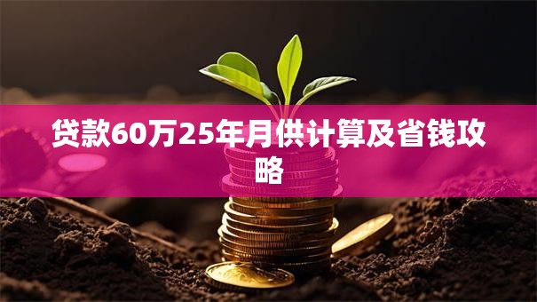贷款60万25年月供计算及省钱攻略