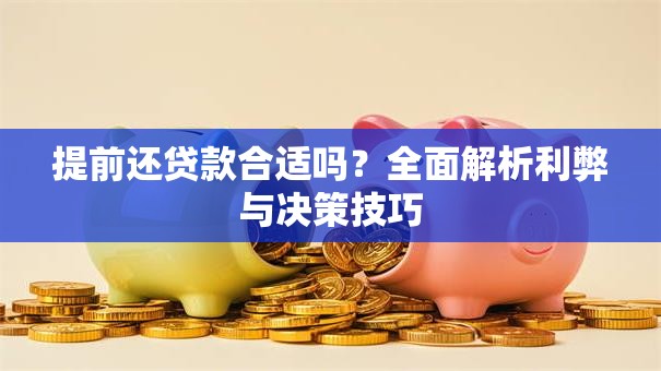 提前还贷款合适吗？全面解析利弊与决策技巧