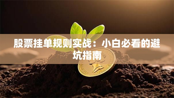 股票挂单规则实战：小白必看的避坑指南