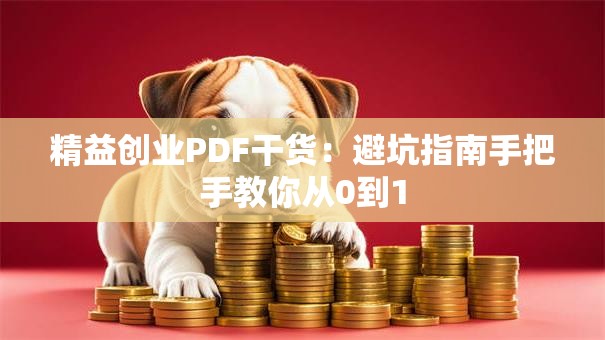 精益创业PDF干货：避坑指南手把手教你从0到1