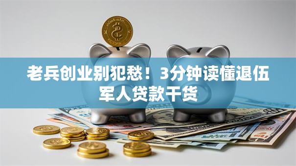 老兵创业别犯愁！3分钟读懂退伍军人贷款干货