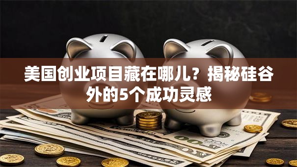 美国创业项目藏在哪儿？揭秘硅谷外的5个成功灵感