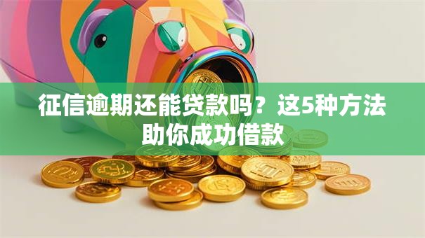 征信逾期还能贷款吗？这5种方法助你成功借款