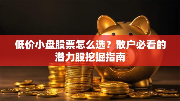 低价小盘股票怎么选？散户必看的潜力股挖掘指南