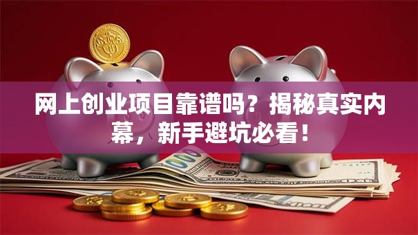 网上创业项目靠谱吗？揭秘真实内幕，新手避坑必看！