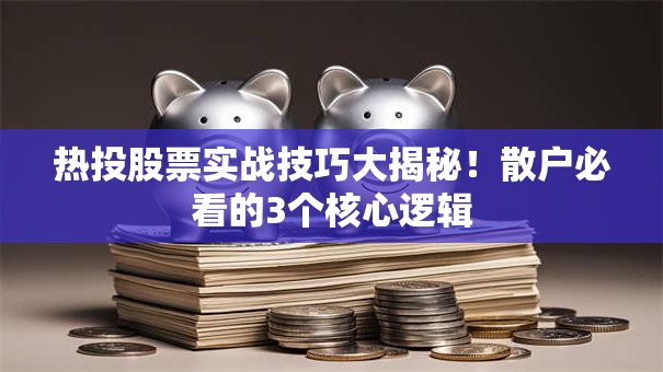 热投股票实战技巧大揭秘！散户必看的3个核心逻辑