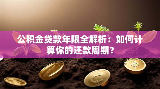公积金贷款年限全解析：如何计算你的还款周期？