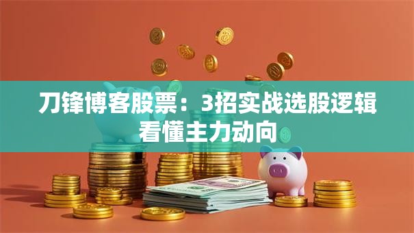 刀锋博客股票：3招实战选股逻辑看懂主力动向