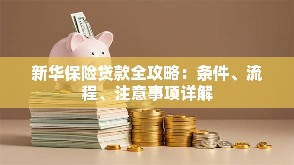 新华保险贷款全攻略：条件、流程、注意事项详解