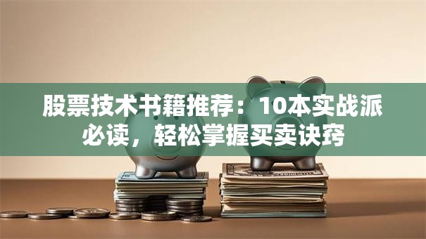 股票技术书籍推荐：10本实战派必读，轻松掌握买卖诀窍