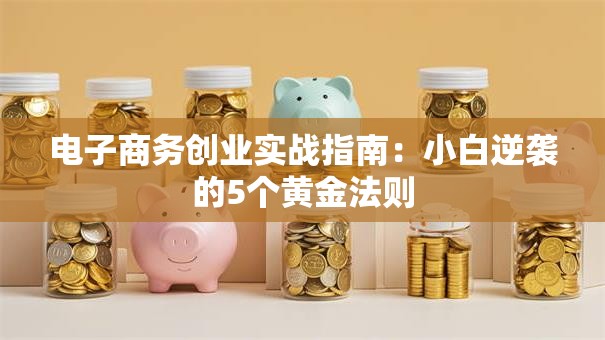 电子商务创业实战指南：小白逆袭的5个黄金法则
