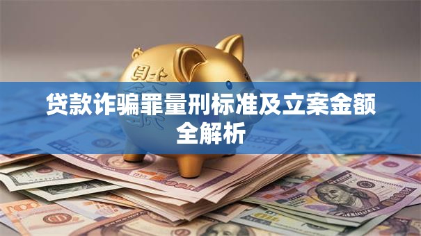 贷款诈骗罪量刑标准及立案金额全解析