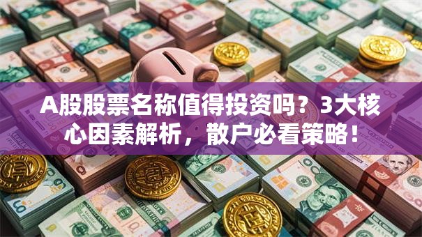 A股股票名称值得投资吗？3大核心因素解析，散户必看策略！