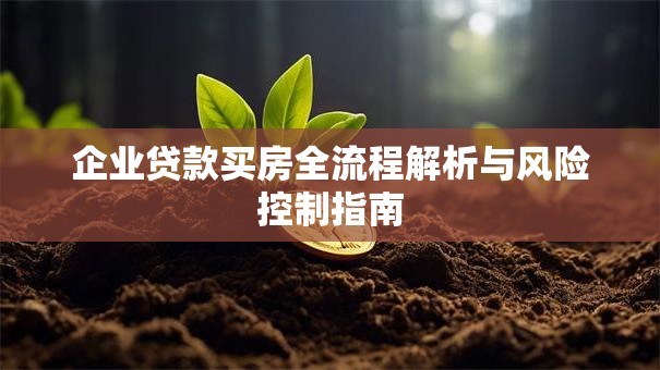 企业贷款买房全流程解析与风险控制指南