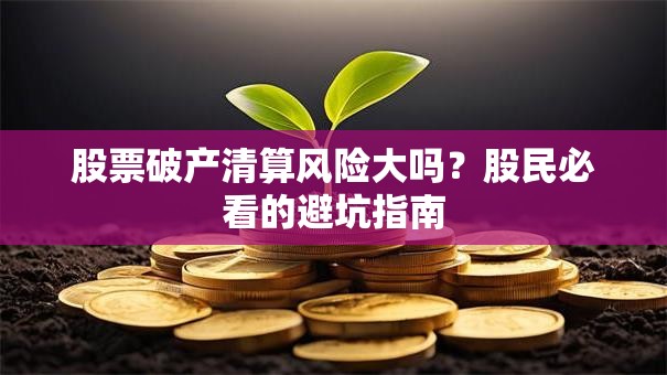 股票破产清算风险大吗？股民必看的避坑指南