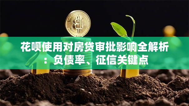 花呗使用对房贷审批影响全解析：负债率、征信关键点