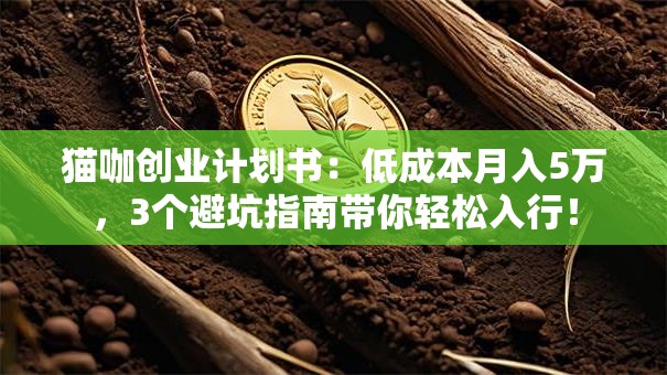 猫咖创业计划书：低成本月入5万，3个避坑指南带你轻松入行！