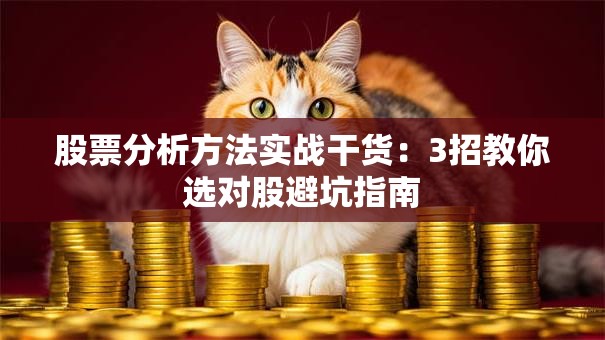 股票分析方法实战干货：3招教你选对股避坑指南