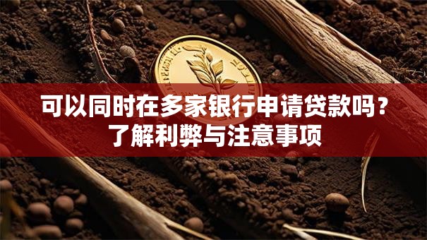 可以同时在多家银行申请贷款吗？了解利弊与注意事项