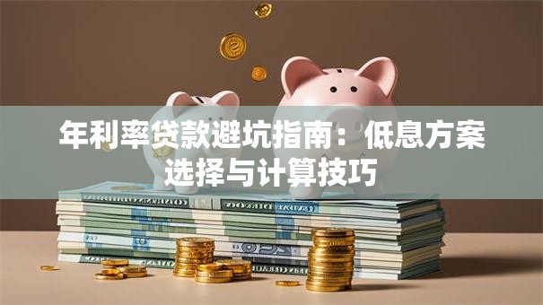 年利率贷款避坑指南：低息方案选择与计算技巧