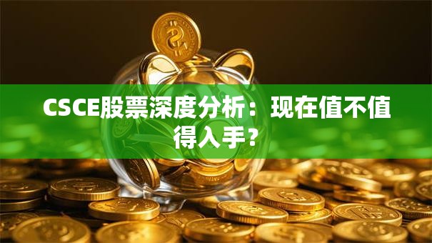CSCE股票深度分析：现在值不值得入手？
