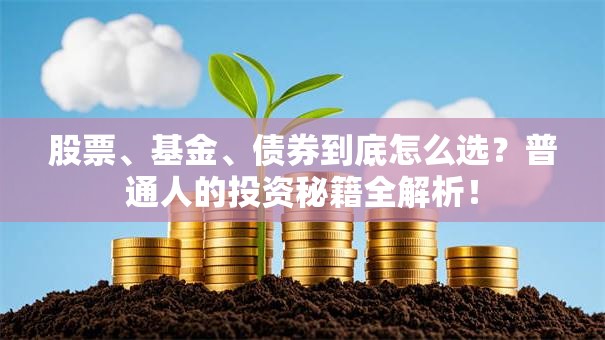 股票、基金、债券到底怎么选？普通人的投资秘籍全解析！