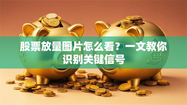 股票放量图片怎么看？一文教你识别关键信号