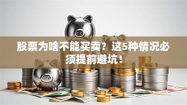 股票为啥不能买卖？这5种情况必须提前避坑！