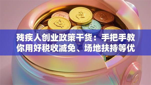 残疾人创业政策干货：手把手教你用好税收减免、场地扶持等优惠！