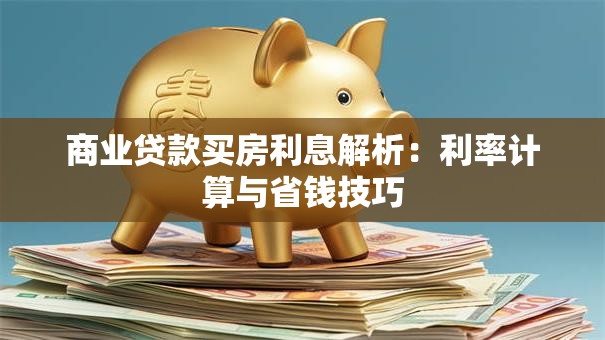 商业贷款买房利息解析：利率计算与省钱技巧