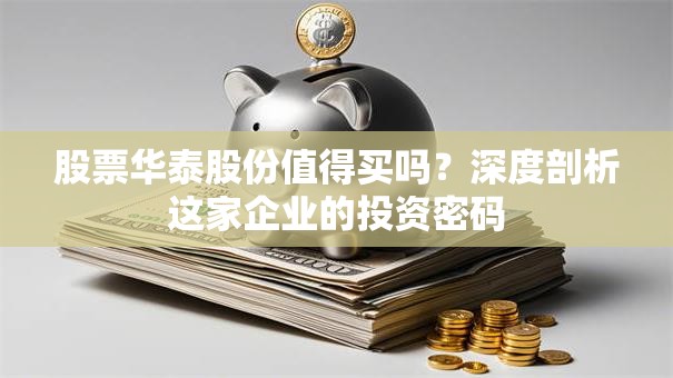 股票华泰股份值得买吗？深度剖析这家企业的投资密码