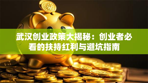 武汉创业政策大揭秘：创业者必看的扶持红利与避坑指南