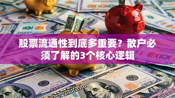 股票流通性到底多重要？散户必须了解的3个核心逻辑
