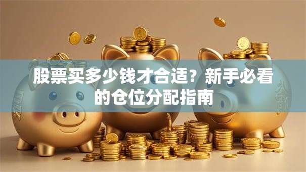 股票买多少钱才合适？新手必看的仓位分配指南