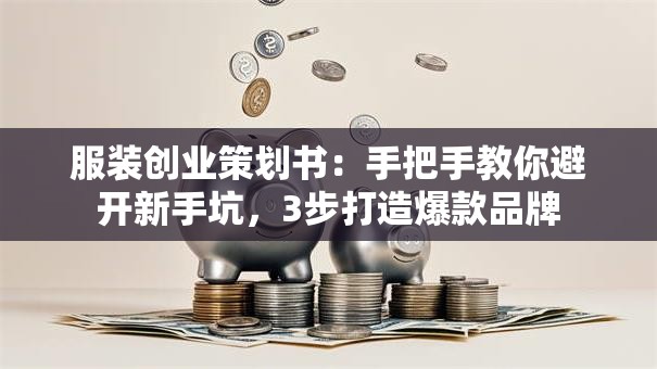 服装创业策划书：手把手教你避开新手坑，3步打造爆款品牌